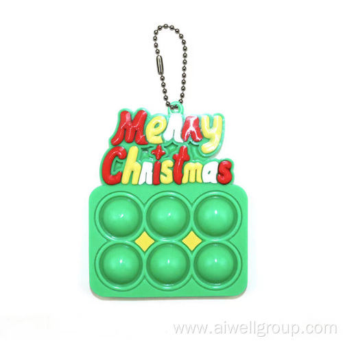 Cristmas tree decoration fingertip bubble toy decompression